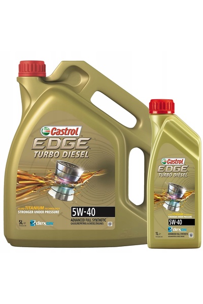 CASTROL Edge 5W40 Turbo Diesel 5L + K2 Nano Sprysk