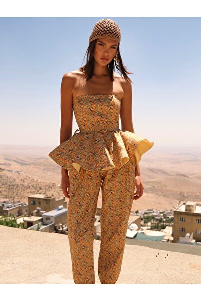 LAULEİ Maisa Bluz Volanlı Kemerli