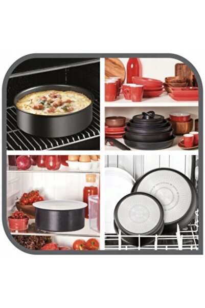 TEFAL Set pentru mic dejun, tigaie de 27cm pentru ouă prăjite, Ingenio 3 el.