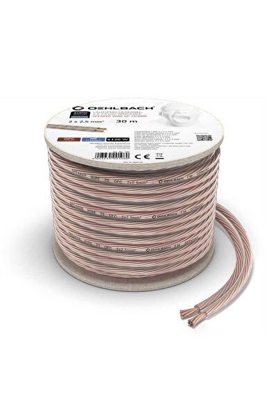 OEHLBACH D1C108 SP 25 2x2,50mm² 30 Metre Hoparlör Kablosu