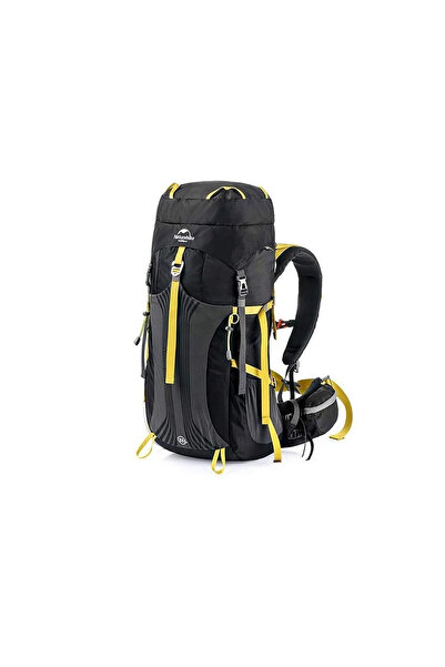 Naturehike 55+5 Lt Trekking Sırt Çantası SİYAH-MAVİ-YEŞİL SİYAH