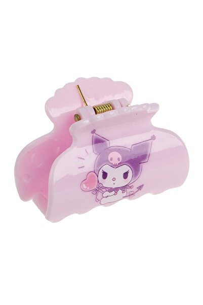 Jumbo Clamă de păr pentru copii, model Kuromi, clamă, 5cm – prindere rapidă ș...