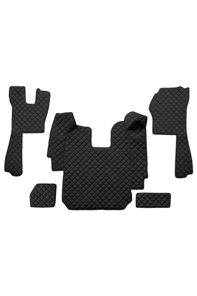 F-CORE Covorase Auto pe Intregul Etaj -leather Q (material - Piele Matlasată ...