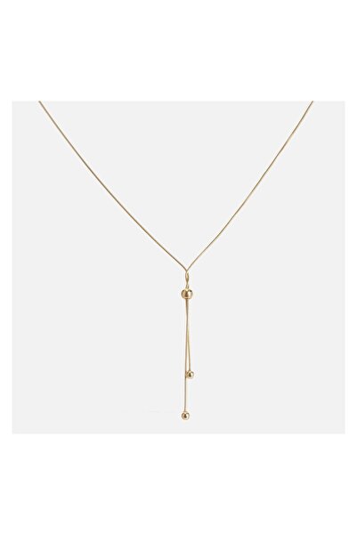 Necklace Colier damă cu lanț, model lanț, auriu – bijuterie fină pentru ținut...