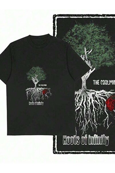 9JY Coolmind MAX Yggdrasil Printed Exclusive Graphic T Shirt 100% Cotton Big ...