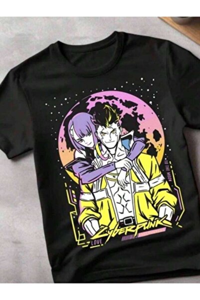 4CR Anime T-Shirt,Anime Clothing,Manga Shirt,Otaku Fash,Edge Runners Lucy,Ani...