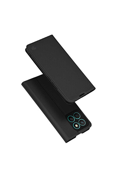 Techsuit Husă pentru Honor X8c, Magskin Book, negru - negru