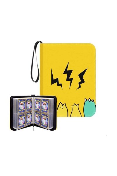 Arbest Game Card Holder Binder,4-Pocket,400 Pockets,Portable Collector Album ...