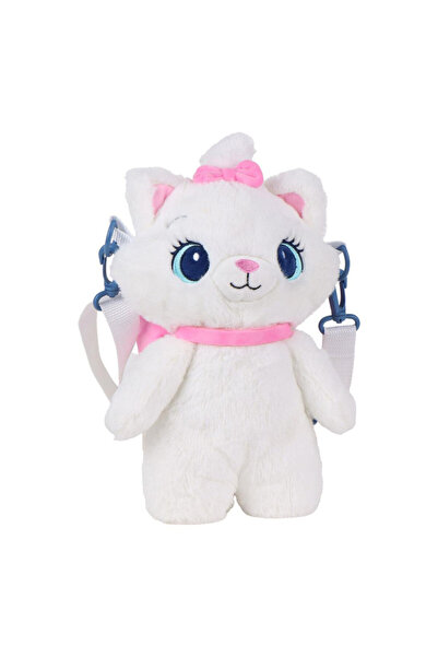 Marie Cat Disney Marie White rucsac din pluș, geantă 28 cm