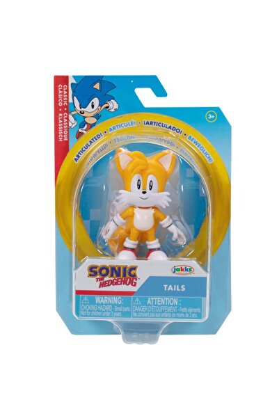 SONIC THE HEDGEHOG Figurina articulata, Sonic the Hedgehog, W19, Tails, 6 cm