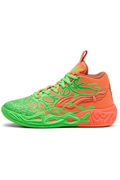 Puma Tenisky Mb.04 Tmnt Lm Jr, zelené, dětské