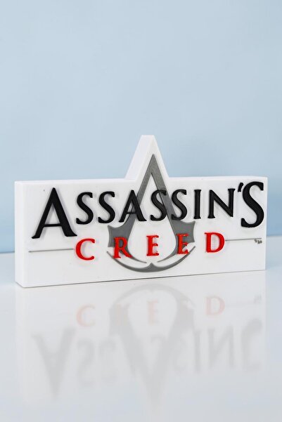 Hunga Assassin's Creed Logo | Raf Dekoru & Masa Üstü Dekor | Figür