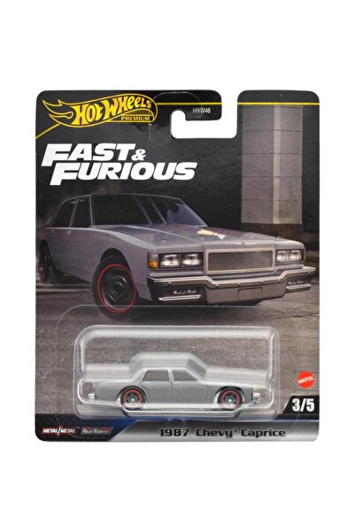 HOT WHEELS Mașinuță din metal, Hot Wheels, Fast and Furious, 1987 Chevy Capri...