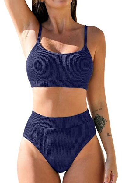 Dotail Costum de baie din două piese pentru femei, bretele reglabile, cupe de...