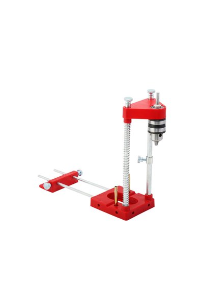 zerzembe Ayarlanabilir delik yumruk bulucu, ağaç İşleme matkap bulucu, matkap yumruk bulucu taşınabilir sondaj aracı DIY matkap tezgah basın makinesi
