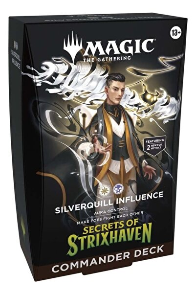 Magic The Gathering Strixhaven Silverquill Pachetul de Cărți Influințător al ...