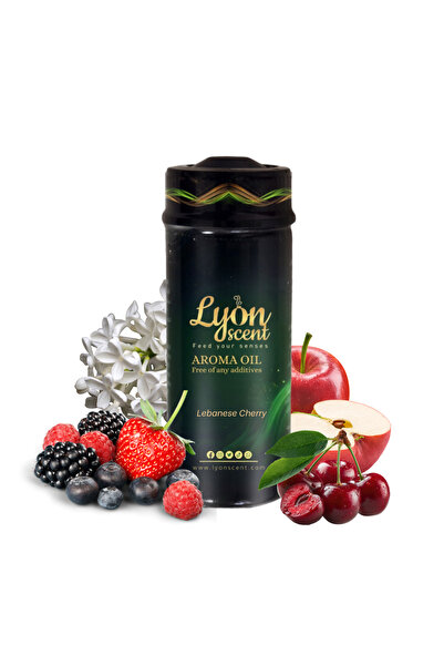 Lyon Scent Aroma Oil (Lebanese Cherry 170ml), luxurious floral and fruity fra...