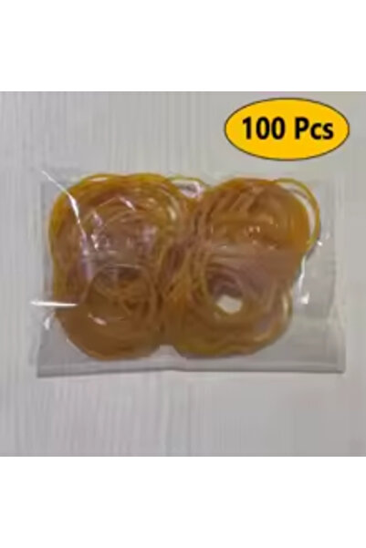 Choice مجموعة من 100 قطعة من الأربطة الصفراء عالية المرونة - 100/300/666 قطعة...