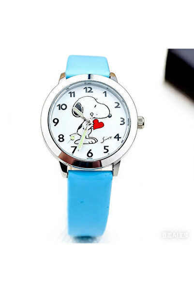 Choice Bandai blue Snoopy Children's Fashion Cute Watch Boys and Girls Cartoo...