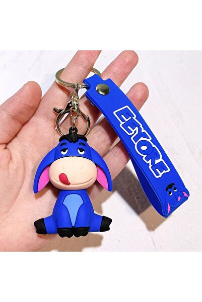 Choice3 d Kawaii Winnie the Pooh Keychain Cute Cartoon Pooh Bear Tigger Car K...