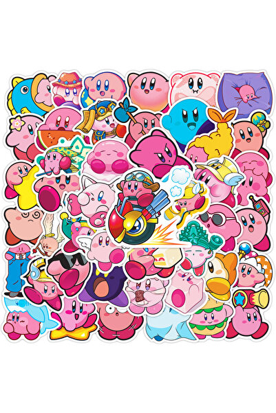 Choice Bandai A-46-50PCS 50PCS Game Kawaii Kirby Stickers Decals Classic Toys...