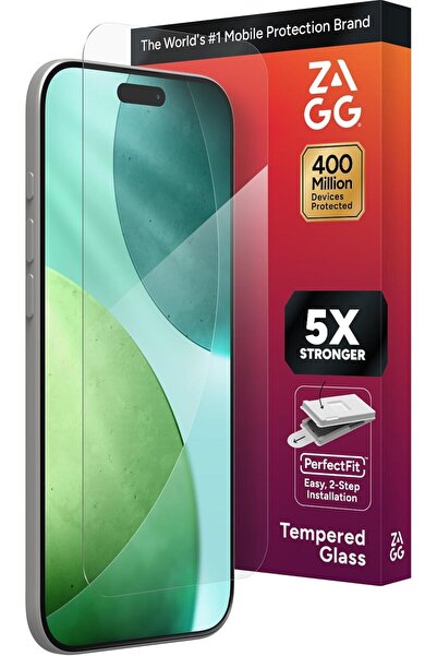 Zagg Glass Elite Screen Protector for iPhone Air - 5X Stronger Tempered Glass...