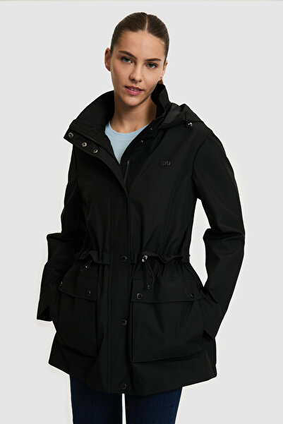 U.S. Polo Assn. Kadın Siyah Kaban 50319216-VR046