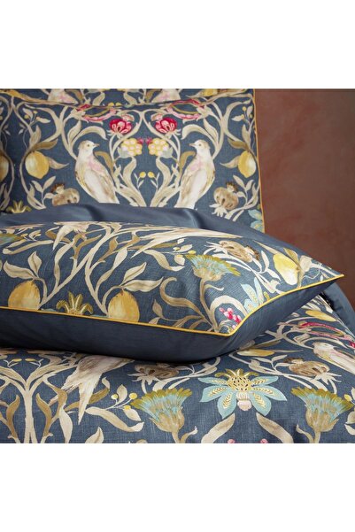 Generic Brand Set fete de perna Bluebird din bumbac, cu imprimeu floral si pasari
