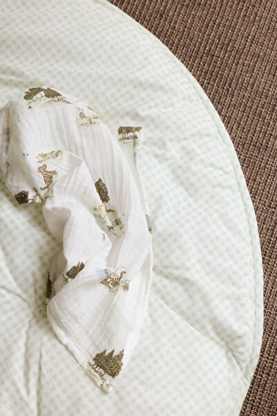 H&M 2'li Desenli Muslin Bez