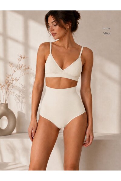 İntive Lingerie حزام خصر من السيليكون من باباتيا، مقطوع بالليزر، لا يترك أثرا...