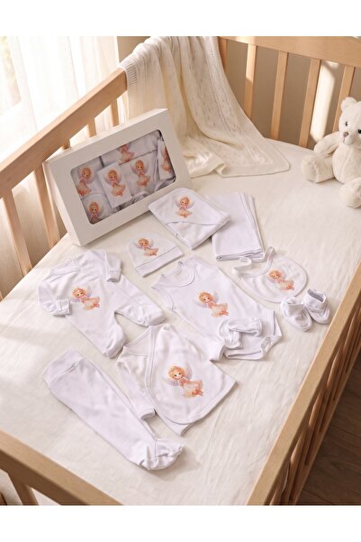 MiniKids Trusou Nou Nascut, 10 Piese, Inger-inima