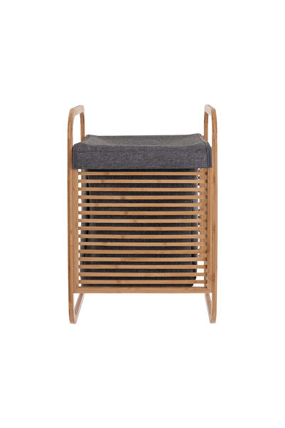 Estia Home Art ESTIA ΚΑΛΑΘΙ ΑΠΛΥΤΩΝ ΑΠΟ ΜΠΑΜΠΟΥ ΜΕ ΘΗΚΗ ΑΠΟ ΠΟΛΥΕΣΤΕΡ 40x35x6...
