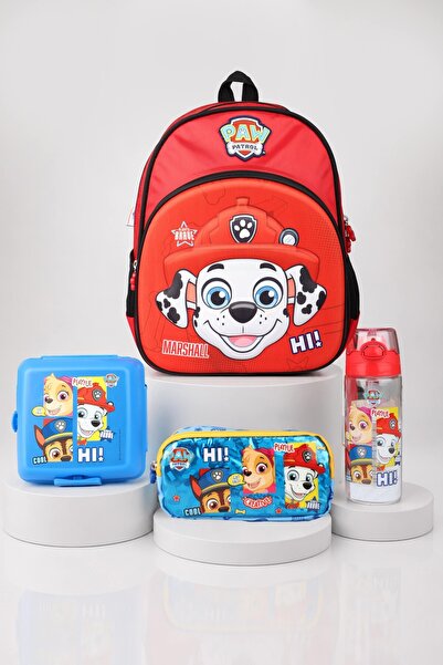 PAW PATROL حقيبة روضة أطفال صغيرة الحجم من ماركة مارشال مرخصة من x Dekomus مق...