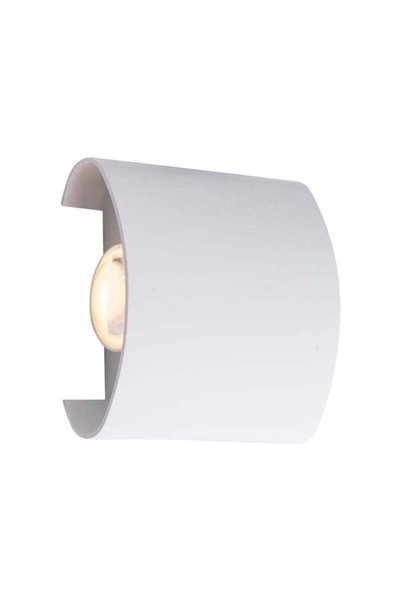 Alessandro DESIGN Aplica LED Fantas de Exterior si Interior, 2 Surse x 1W, IP65, Metalic, Alb, 3000K
