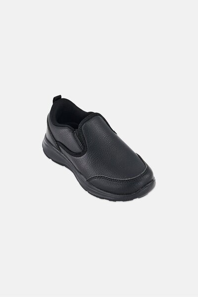 London Fog Toddlers Boy Slip On Shoes, Black