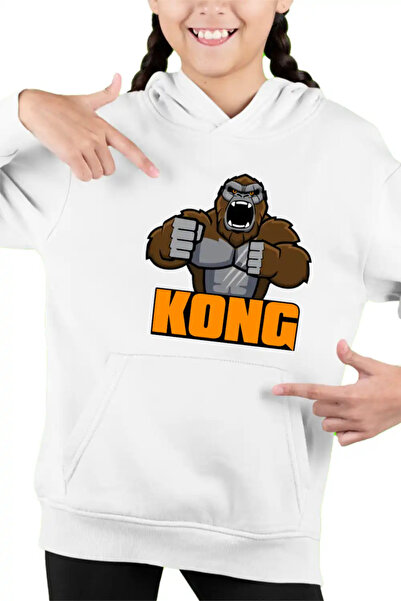 OEM Kids Girls King Kong Godzilla Gorilla Sweatshirt