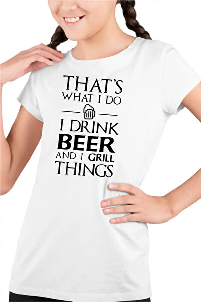 OEM Tricou Copii Fete Thats What I Do -Beer Grill