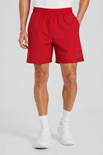 UMBRO Men Sportswear Fit Training Shorts, Red