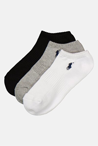 Polo Ralph Lauren Men 6 Pairs Embroidered Logo Low Cut Socks, Multicolor