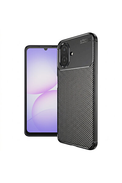 Techsuit Husă pentru Samsung Galaxy A07 4G, Fibră de carbon, protecție antișo...