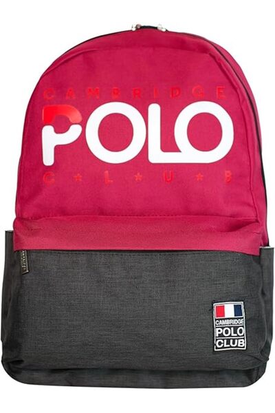 Polo Club Normcore School Backpack Red Cpc3027.0003