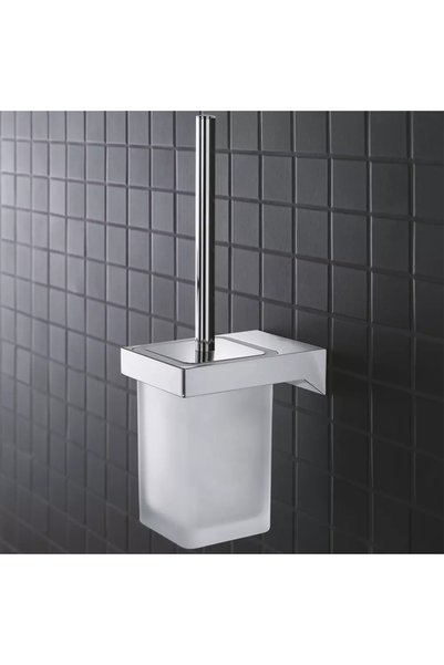 Grohe Perie de toaletă Selection Cube, Crom lucios