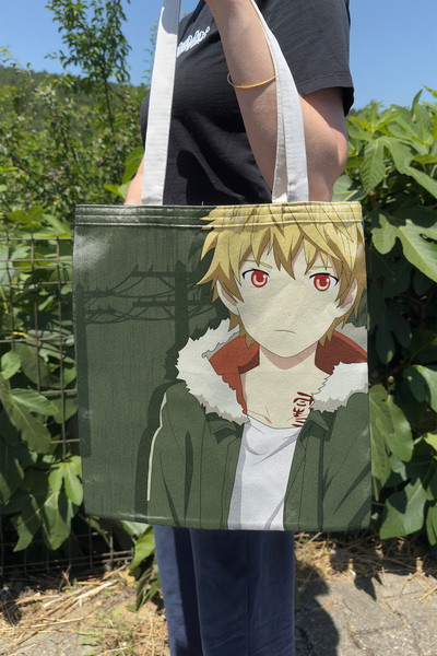 ZipZap Noragami V5 Summer Winter Double-Sided Canvas Printing Tote Bag Anime Bag