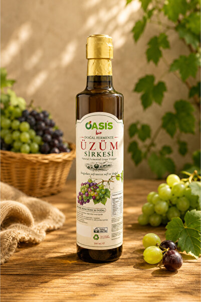 Üzüm Sirkesi Doğal Fermente Katkısız 500ml