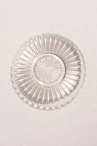 Paşabahçe Engraved Tea Plate