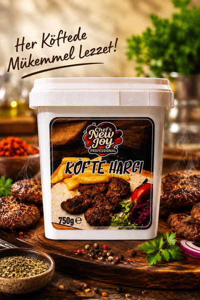 chef's new joy professional Köfte Harcı 750 gr Koruyucusuz Doğal Geleneksel