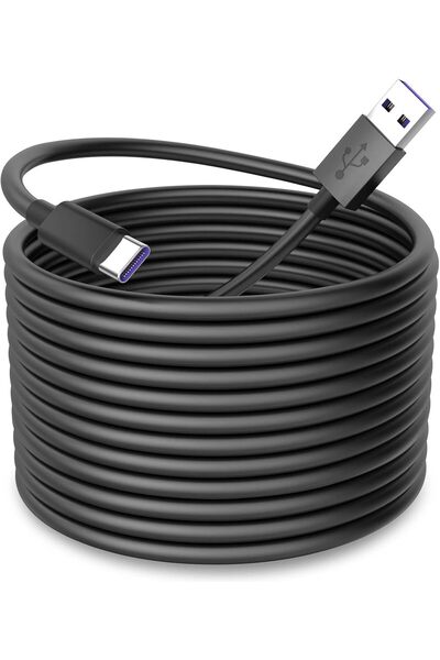 Generic USB A TO USB C Cable Long Power Extension Cord for Xiaomi Mi Camera 2...