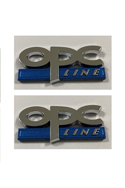 GARDENAUTO Opel Opc Line Fender Logo Emblem Right + Left Set