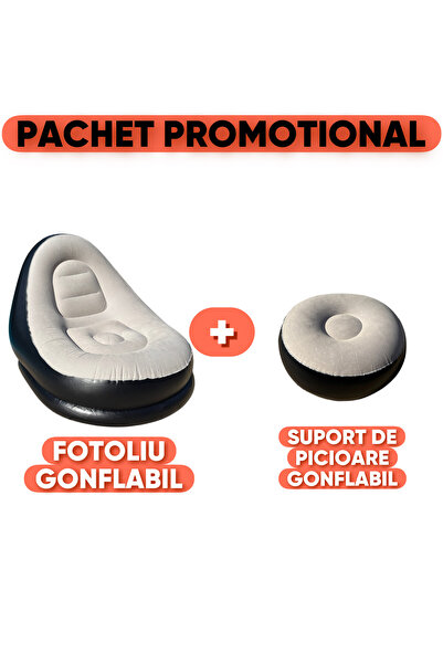 SHYA Inflatable Lazy Armchair + Footstool GIFT