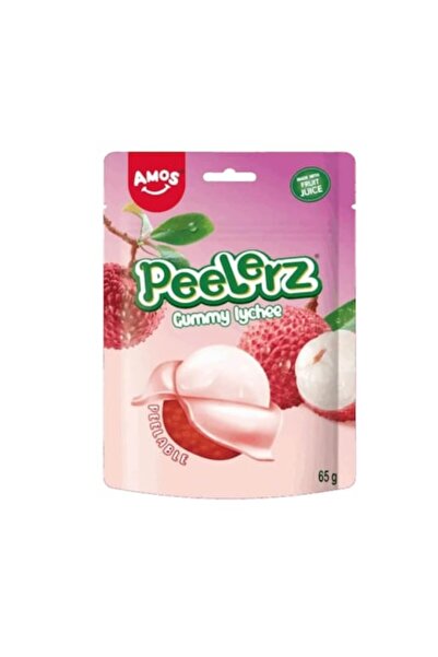 Amos Peelerz Jeleuri Gumate cu Litchi 65g